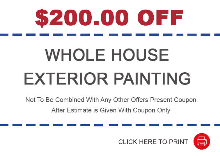 $200 OFF Whole House Exterior Painting